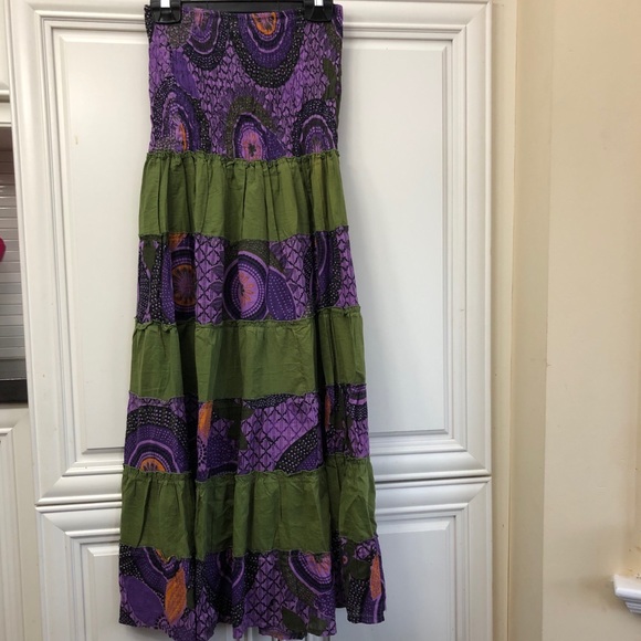 NEW pretty strapless sundress - Picture 1 of 6